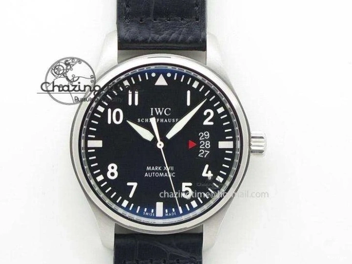 MIROTIME 0225 FastDry Portofino IW356501 SS V3 MK 1:1 Best Edition Black Dial On SS Mesh Bracelet MIYOTA 7195